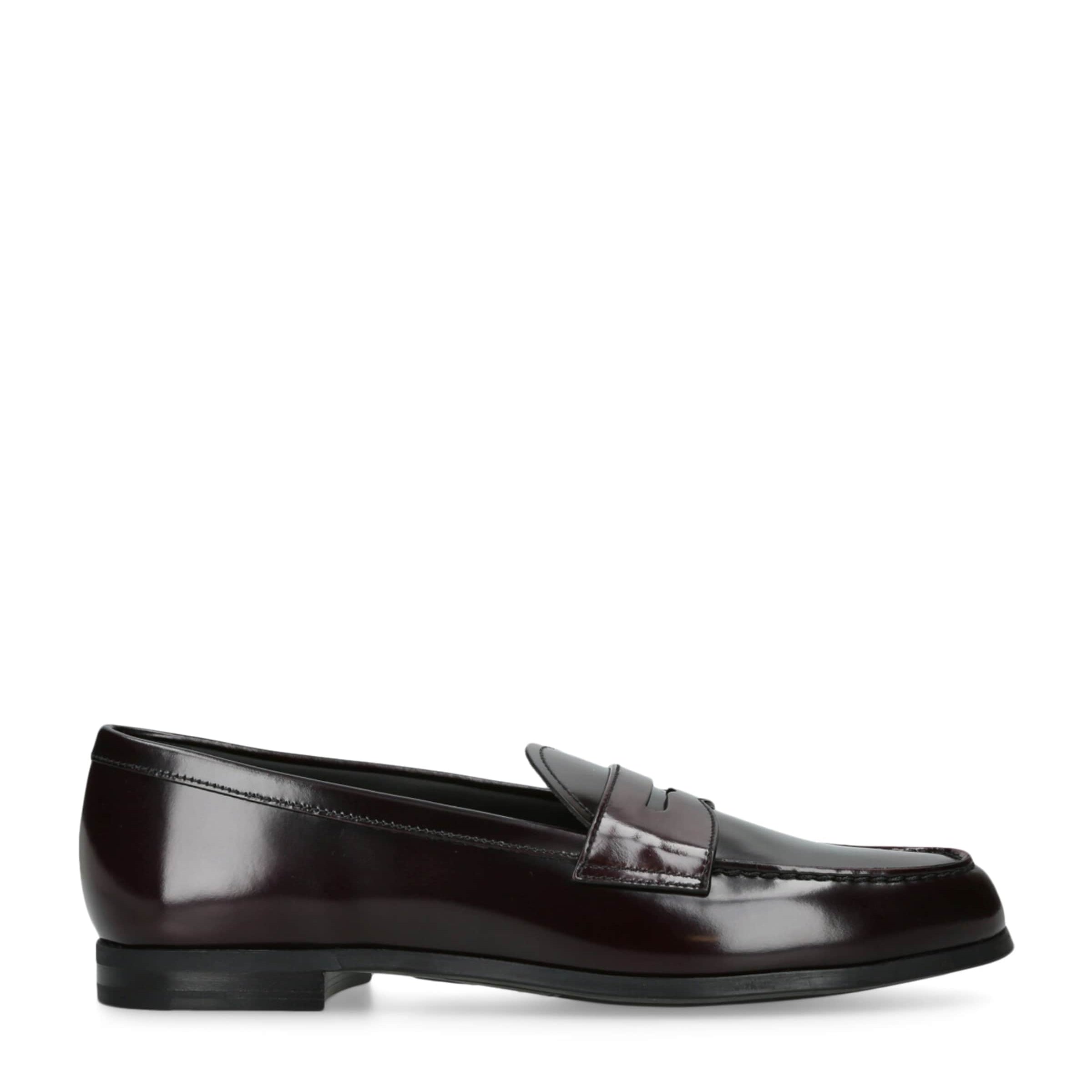 Church's Burgundy Leather Natalie Loafers