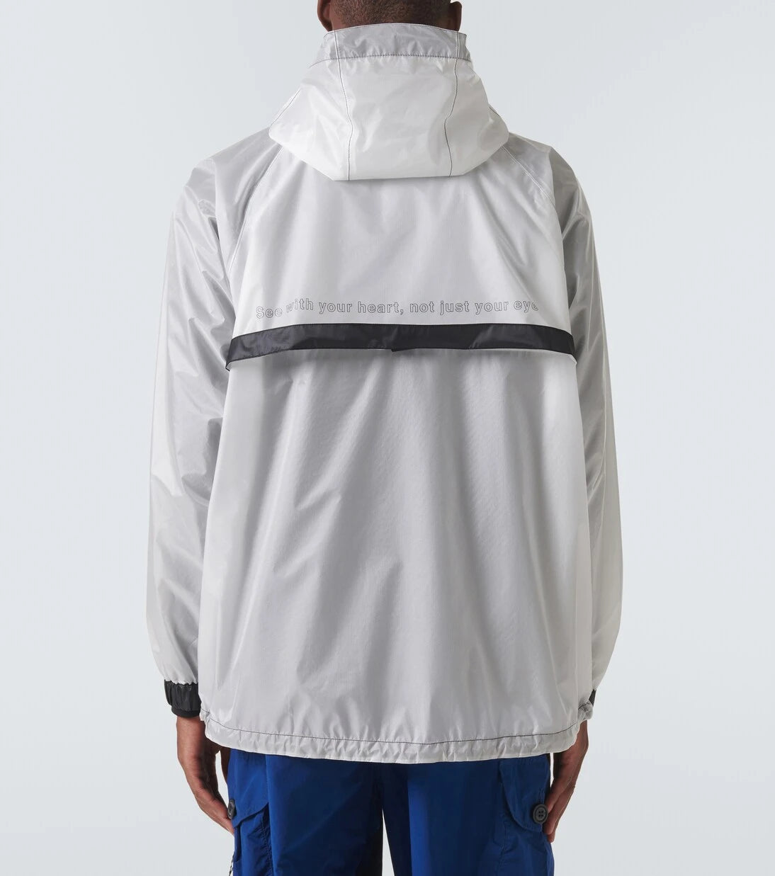 And Wander - Paneled PU raincoat