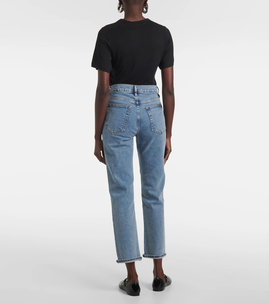Frame - The Borrowed straight jeans
