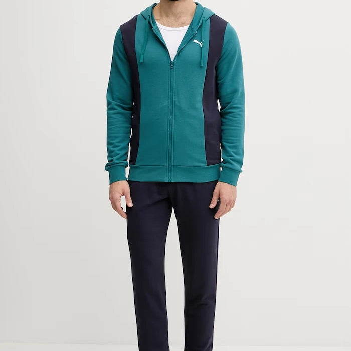 Puma erkek pamuklu spor takım Hooded Sweat suit