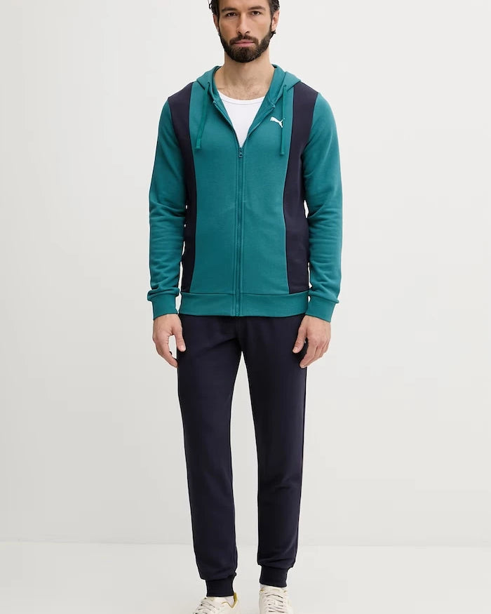 Puma erkek pamuklu spor takım Hooded Sweat suit
