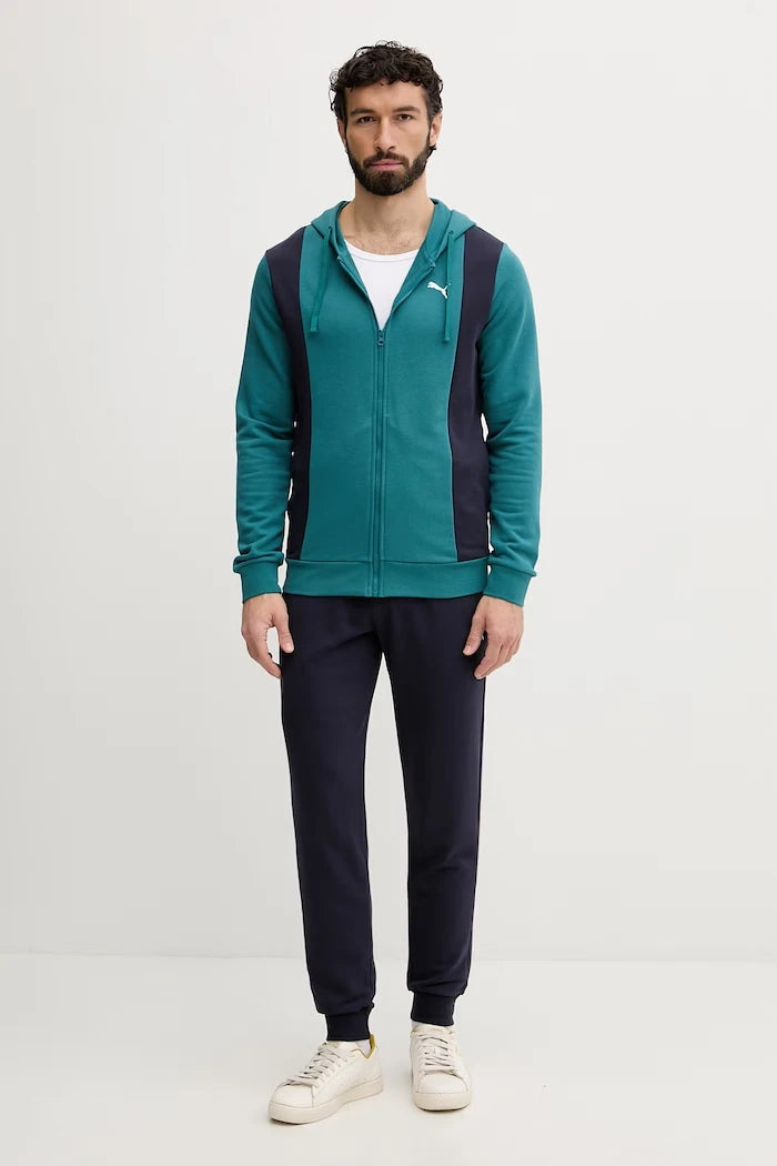 Puma erkek pamuklu spor takım Hooded Sweat suit