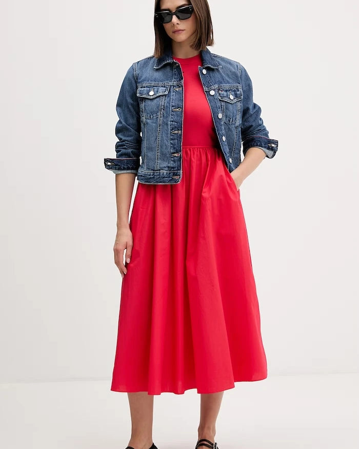 Tommy Jeans geçiş mevsimi kadın denim ceket