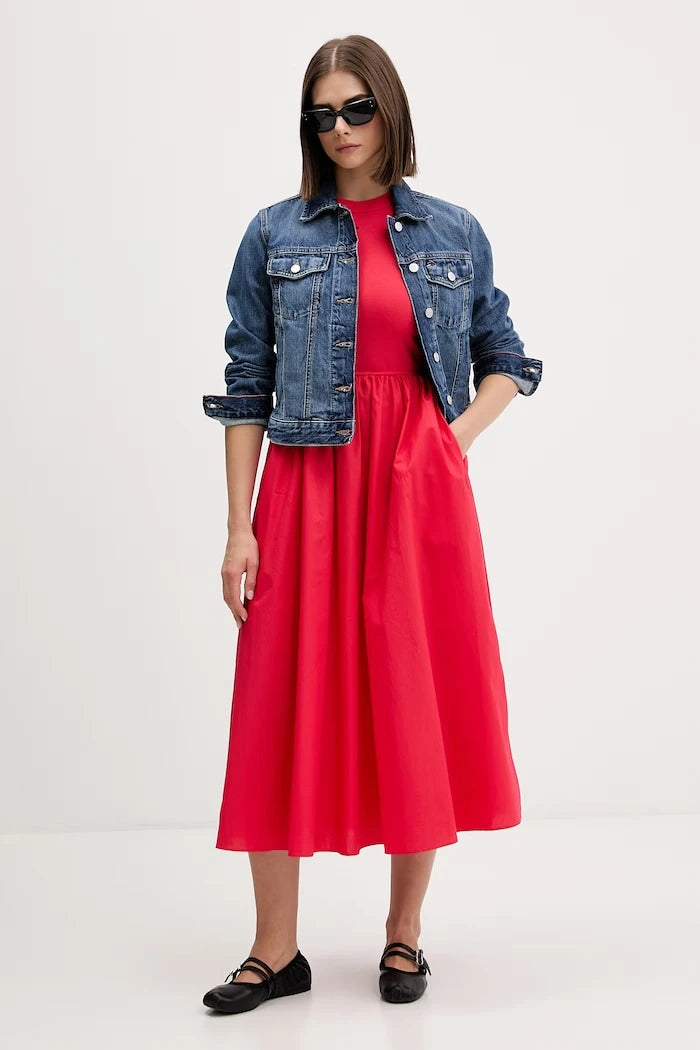 Tommy Jeans geçiş mevsimi kadın denim ceket
