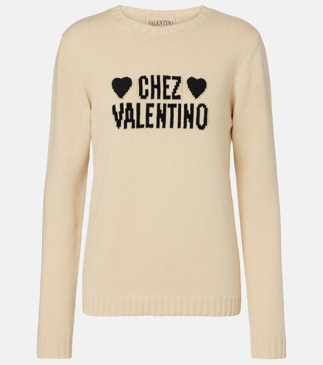 Valentino - Chez Valentino virgin wool sweater