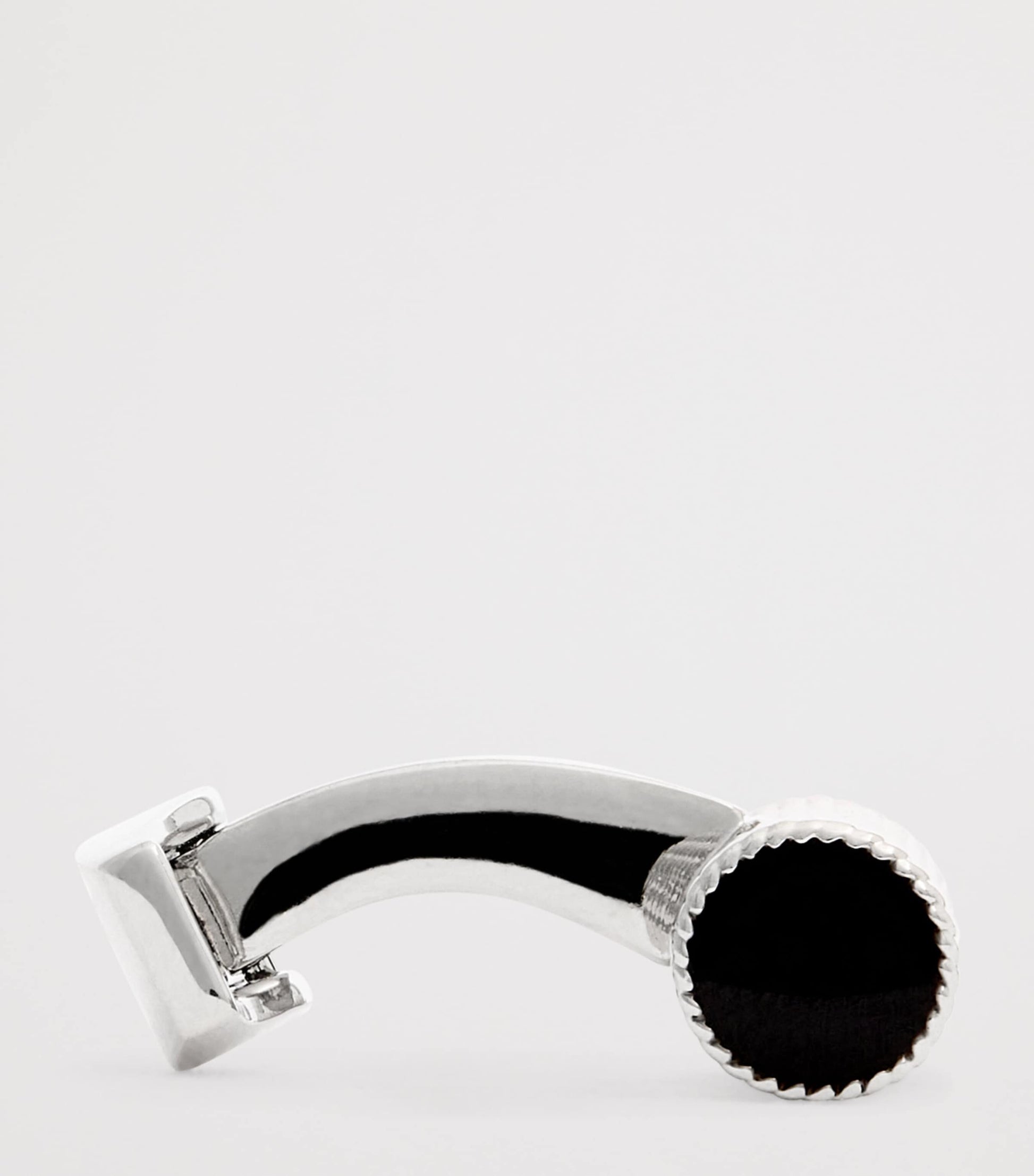 Polished Cable Rope Cufflinks