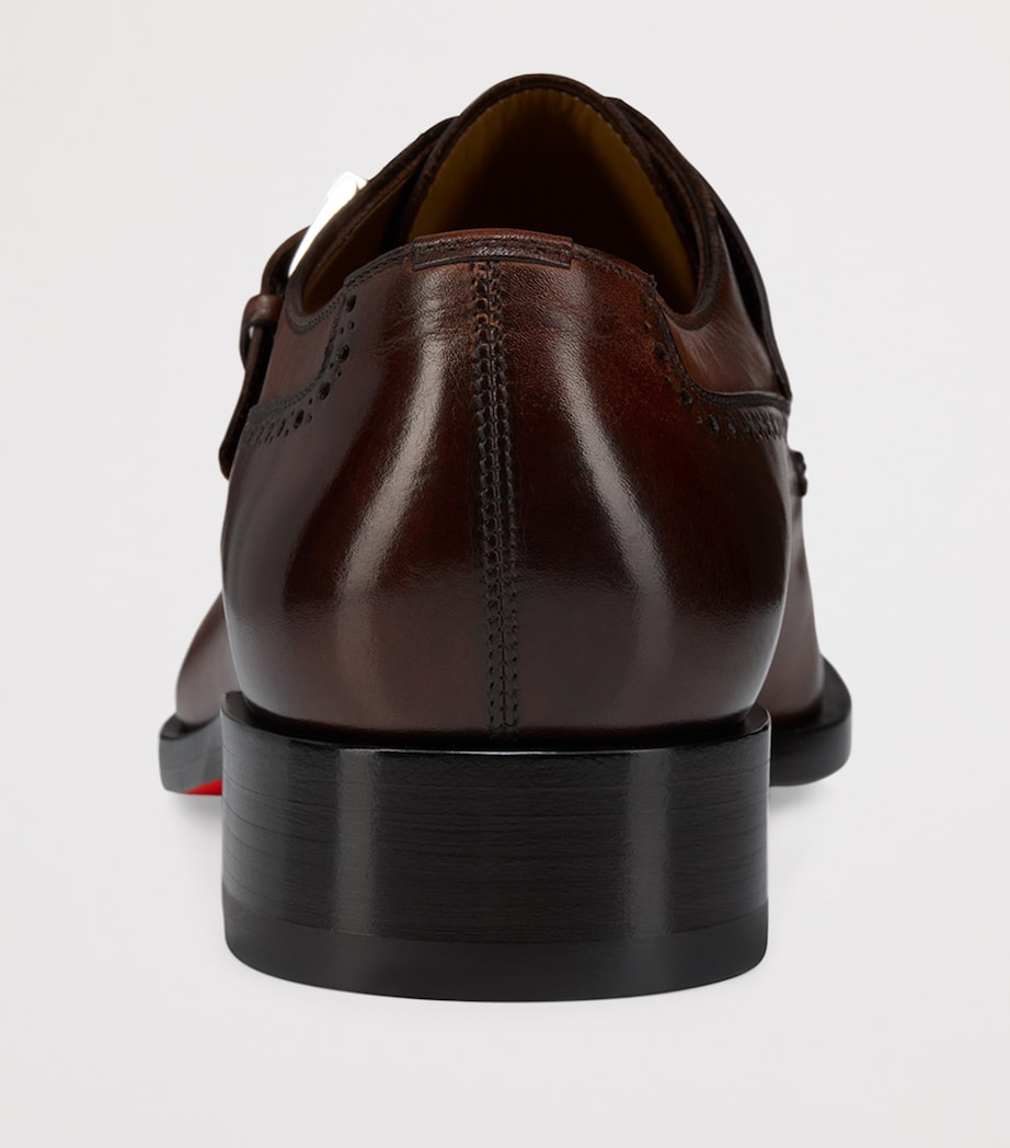 Sartok Leather Monk Shoes