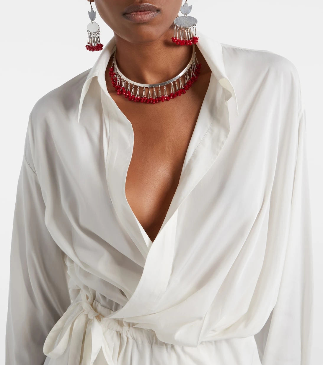 Isabel Marant - Keren satin blouse