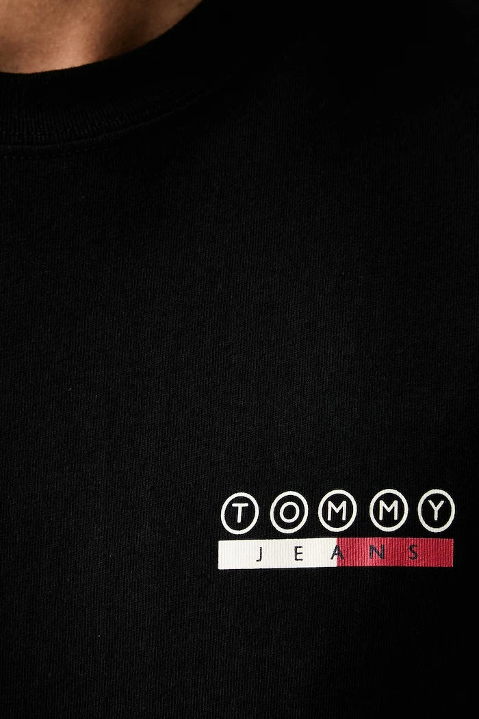 Tommy Jeans erkek pamuklu tişört