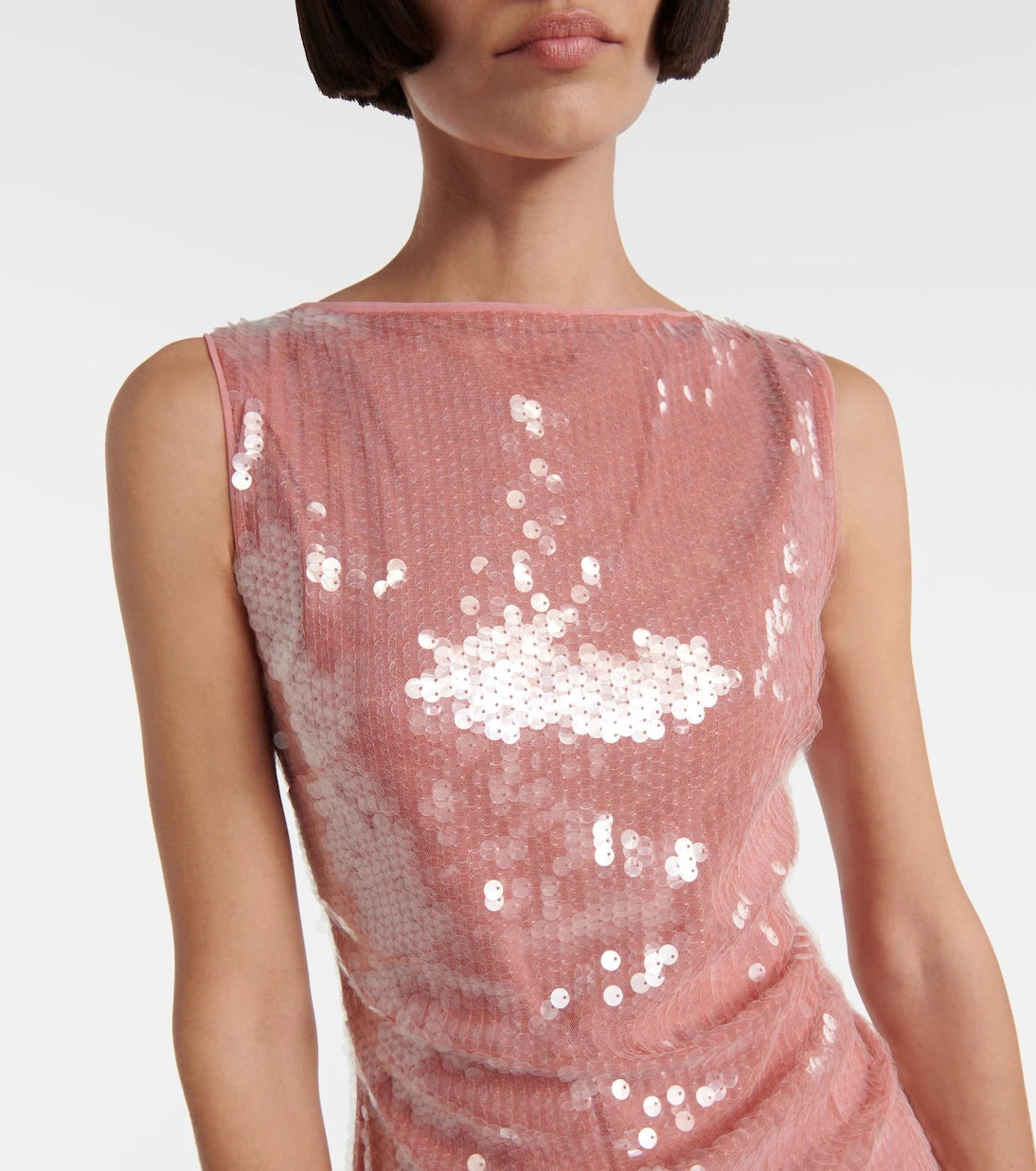 Staud - Eton sequined minidress