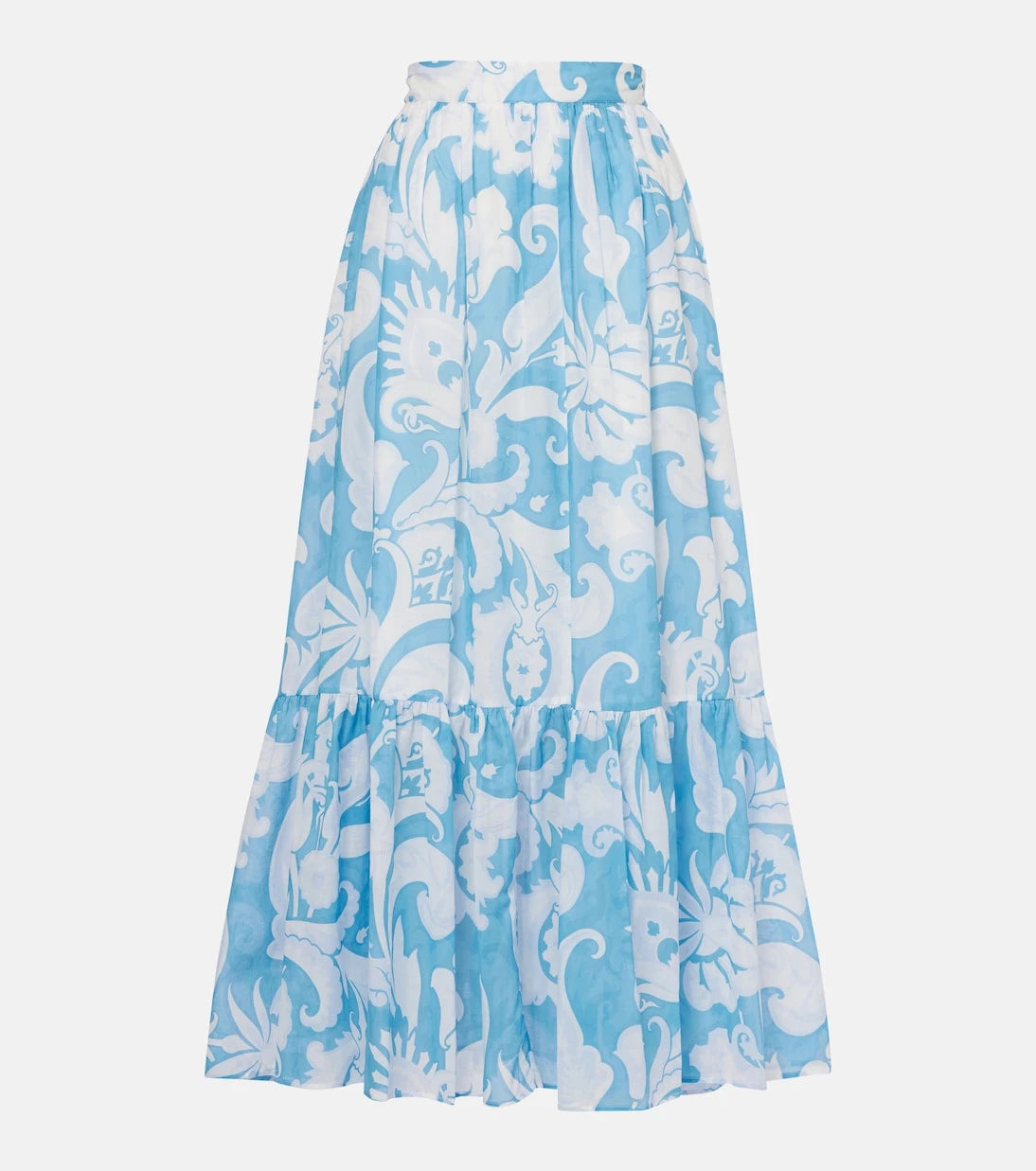 Etro - Paisley cotton maxi skirt