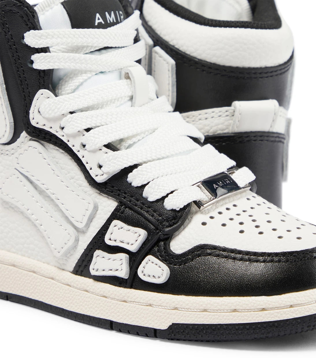 Amiri Kids - Skeleton leather high-top sneakers