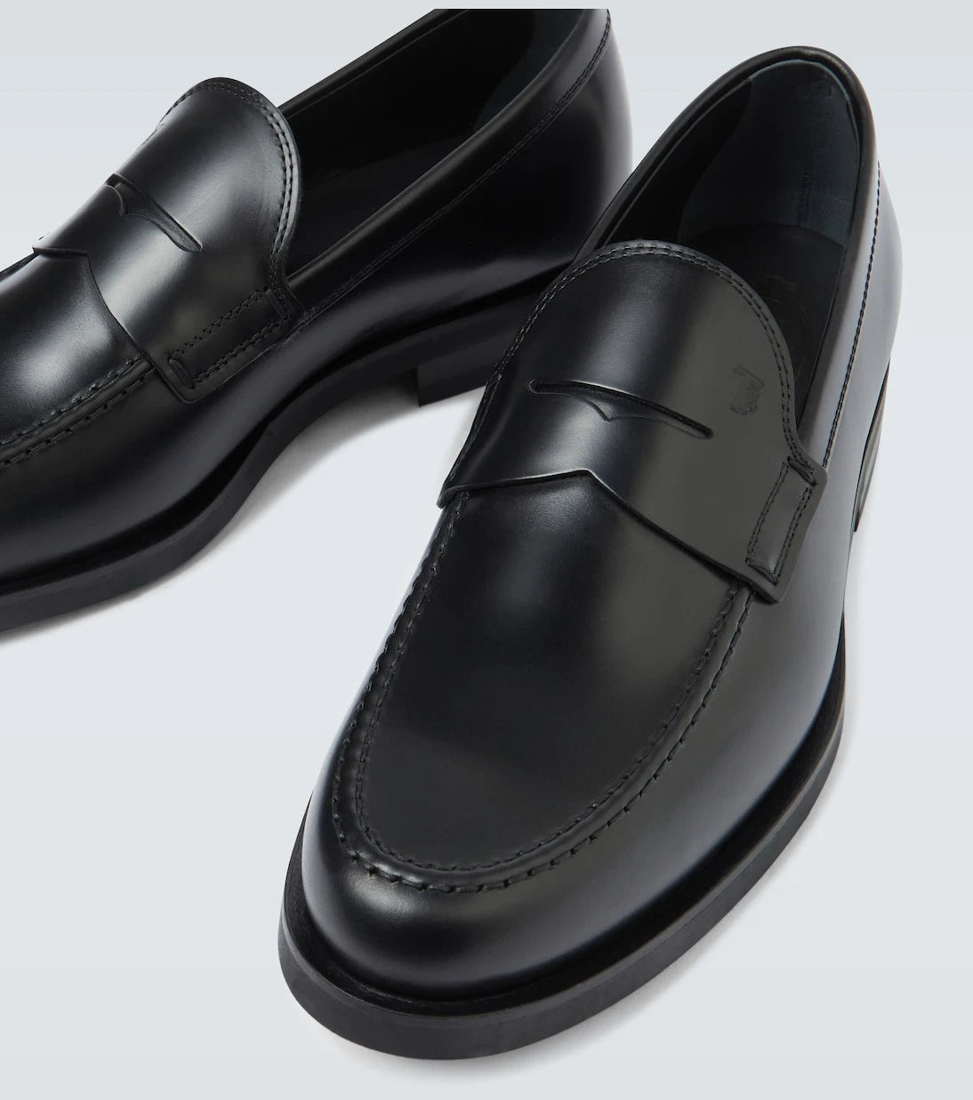 Tod's - Leather penny loafers