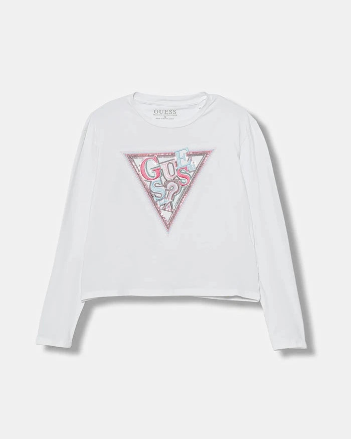 Детска блуза с дълги ръкави Guess