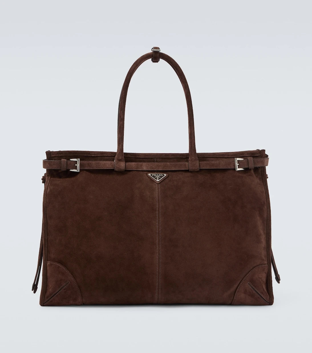 Prada - Prada Bonnie suede tote bag