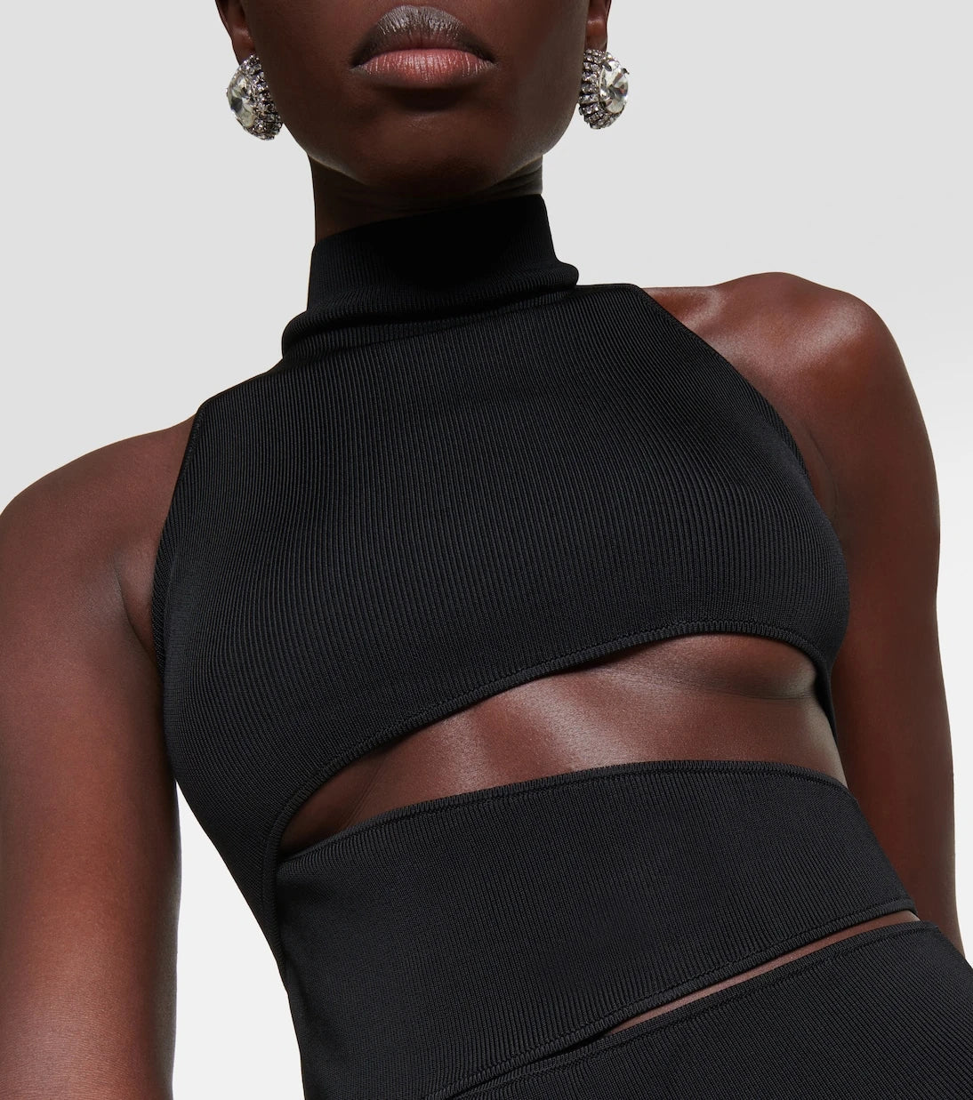 Aya Muse - Dione cutout jersey maxi dress