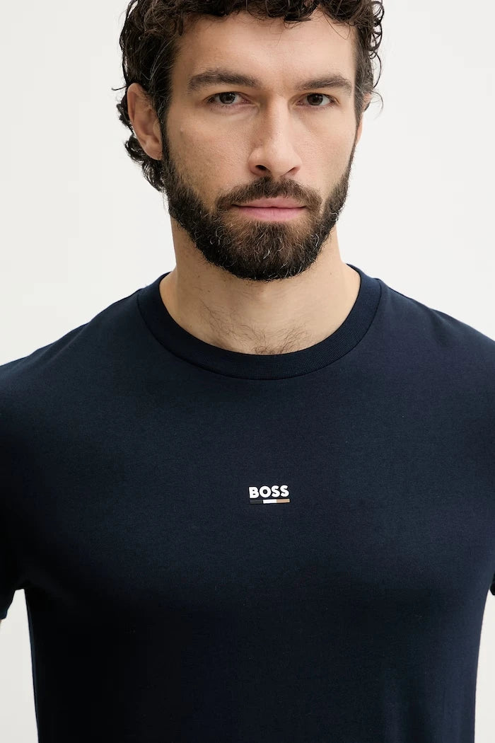 BOSS erkek ev tişörtü pamuklu Iconic T-Shirt