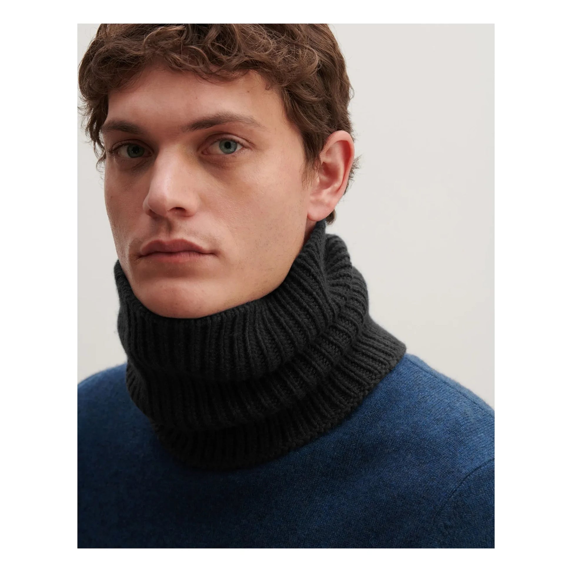 Bompard - 12-thread Cashmere Rib Choker | Black