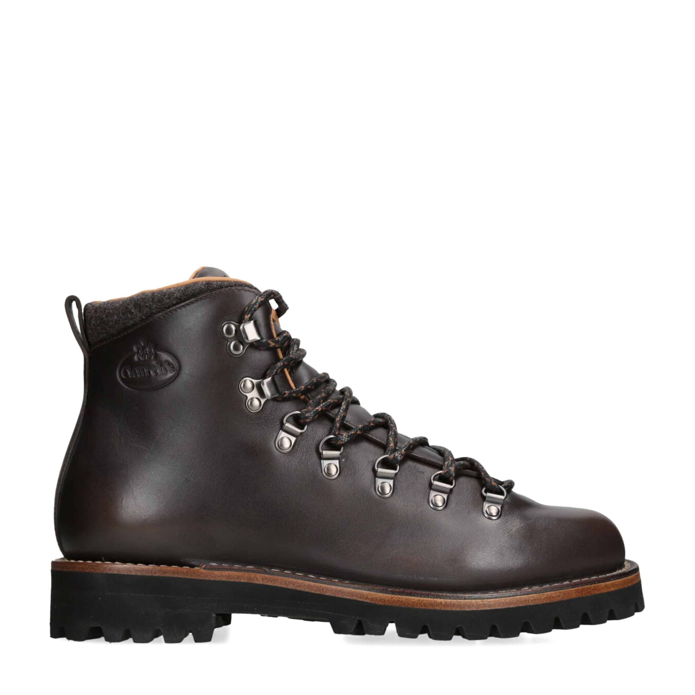 Leather Poulton Hiker Boots