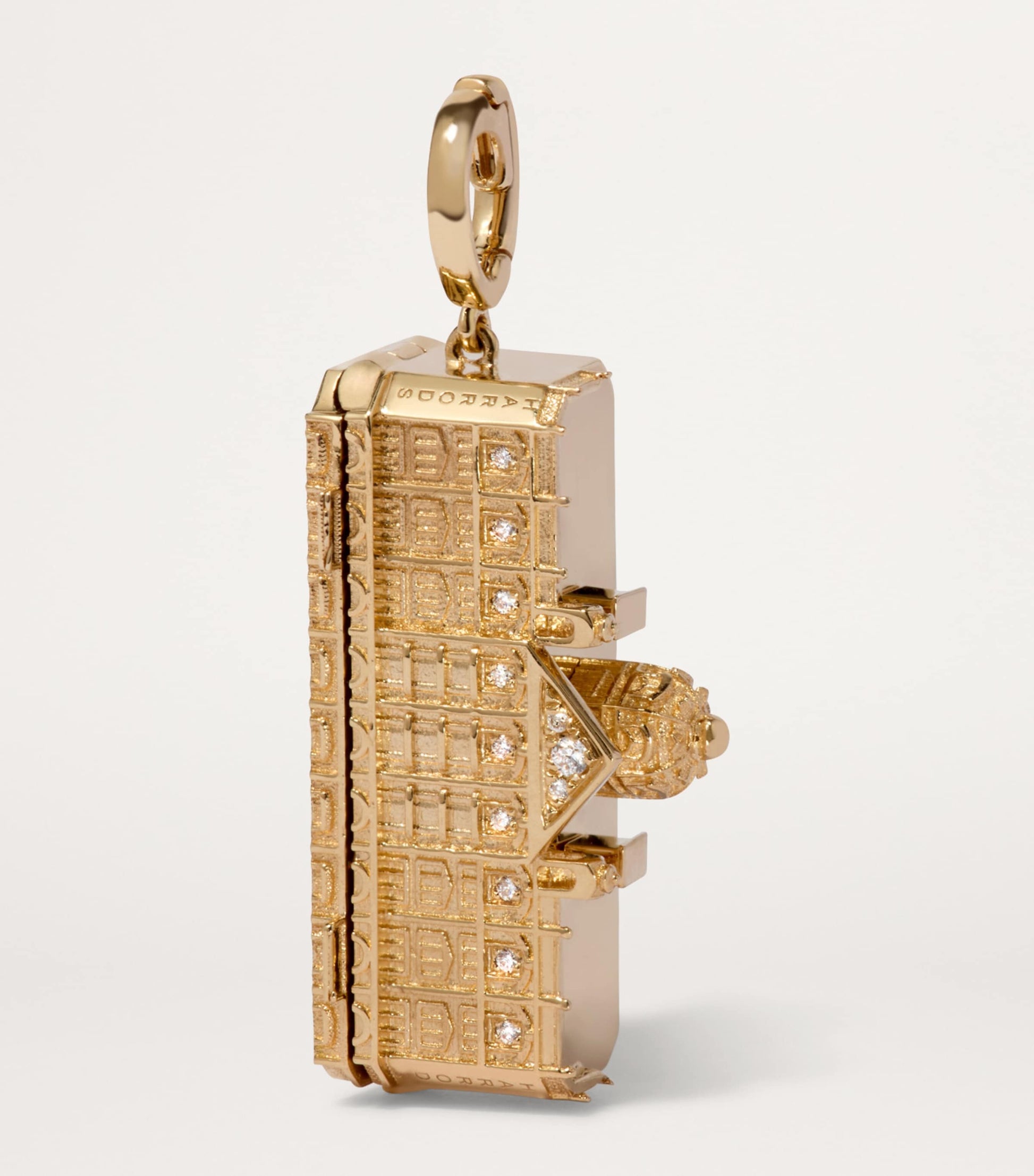 Annoushka x Harrods Yellow Gold and Diamond My Life in Charms Harrods Building Charm