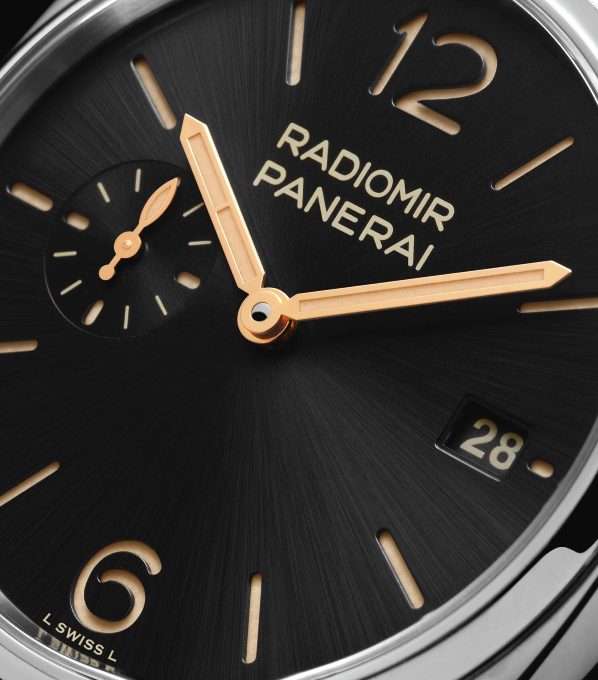 Stainless Steel Radiomir Quaranta Watch 40mm