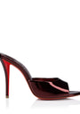 Christian Louboutin Miss Z Patent Leather Mules 100