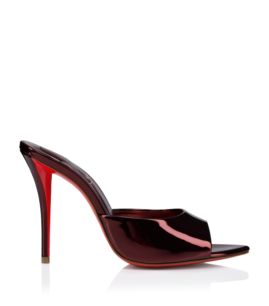 Christian Louboutin Miss Z Patent Leather Mules 100