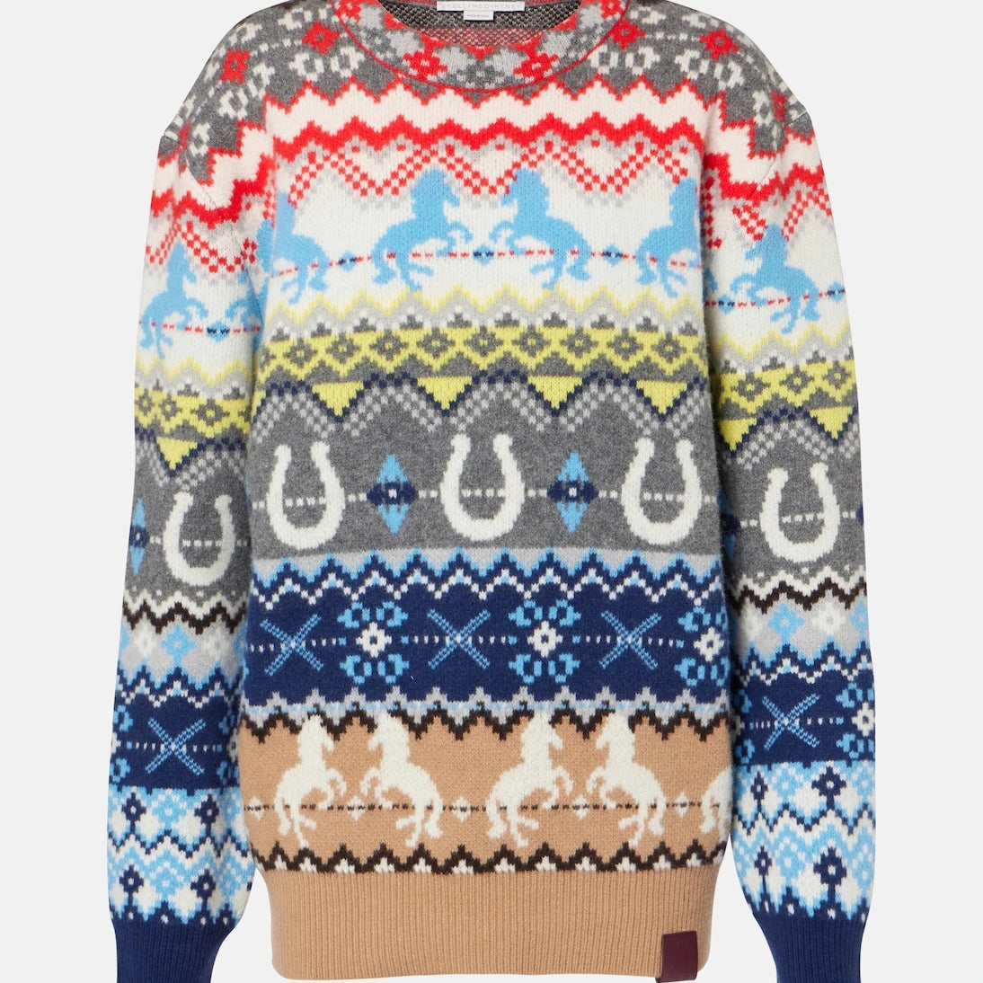 Stella McCartney - Fair Isle intarsia wool sweater