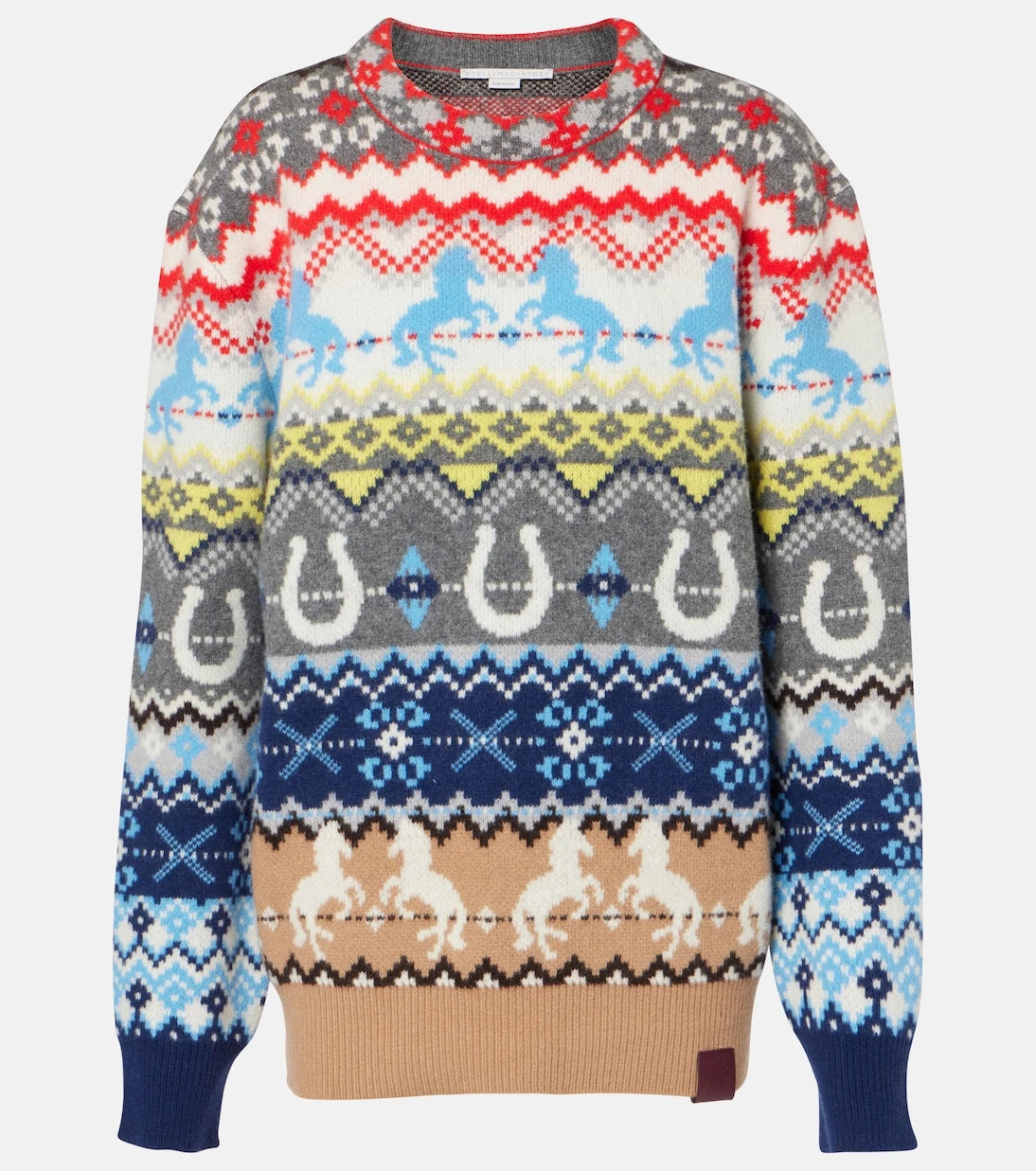 Stella McCartney - Fair Isle intarsia wool sweater