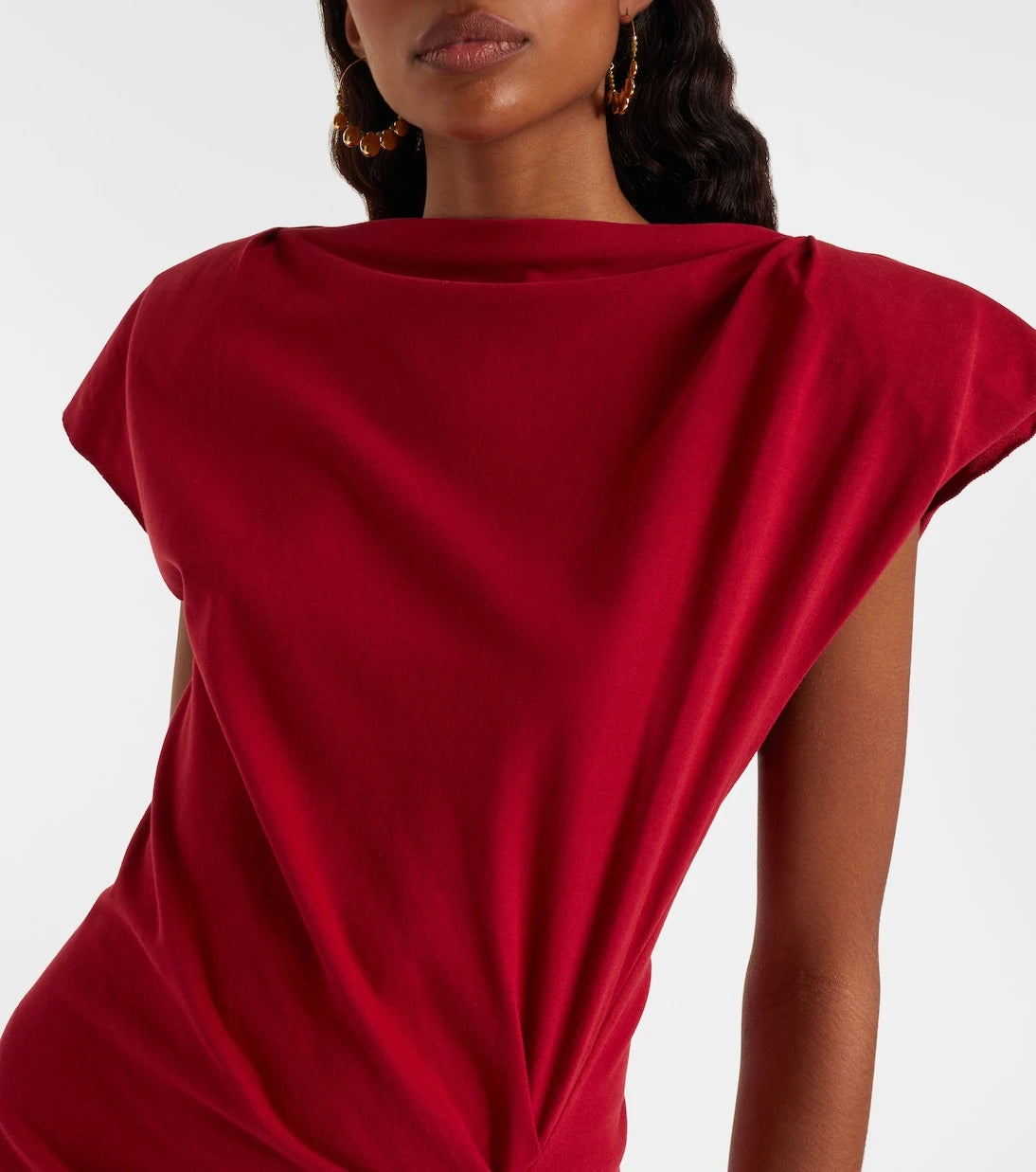 Isabel Marant - Nadela gathered cotton maxi dress
