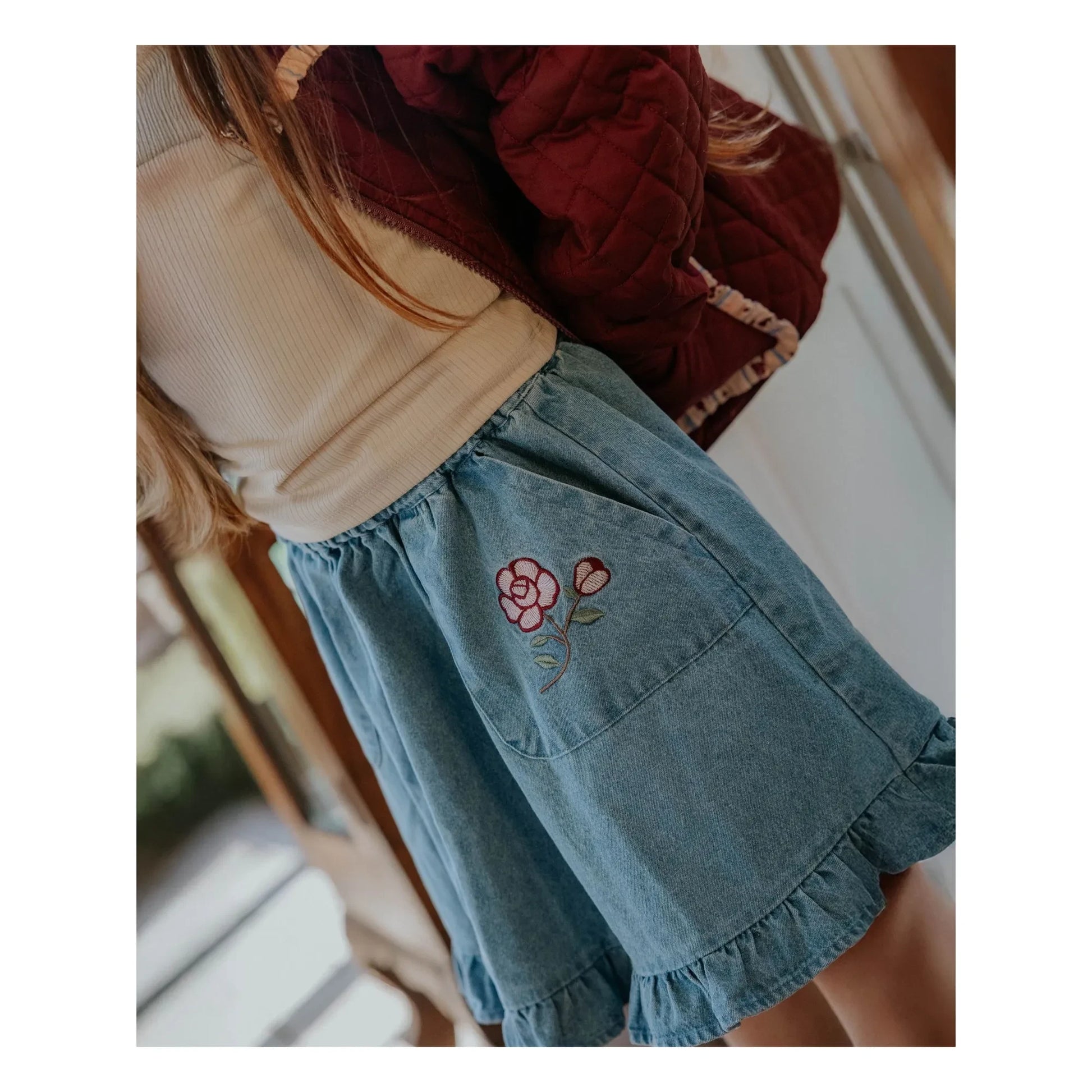 Fliink - Don Fleurs skirt | Light Blue