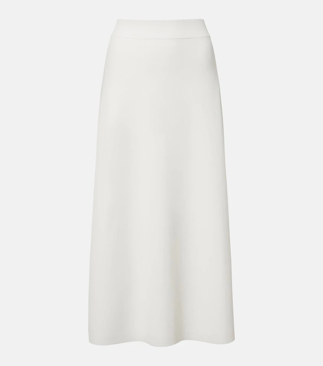 Max Mara - Crêpe midi skirt