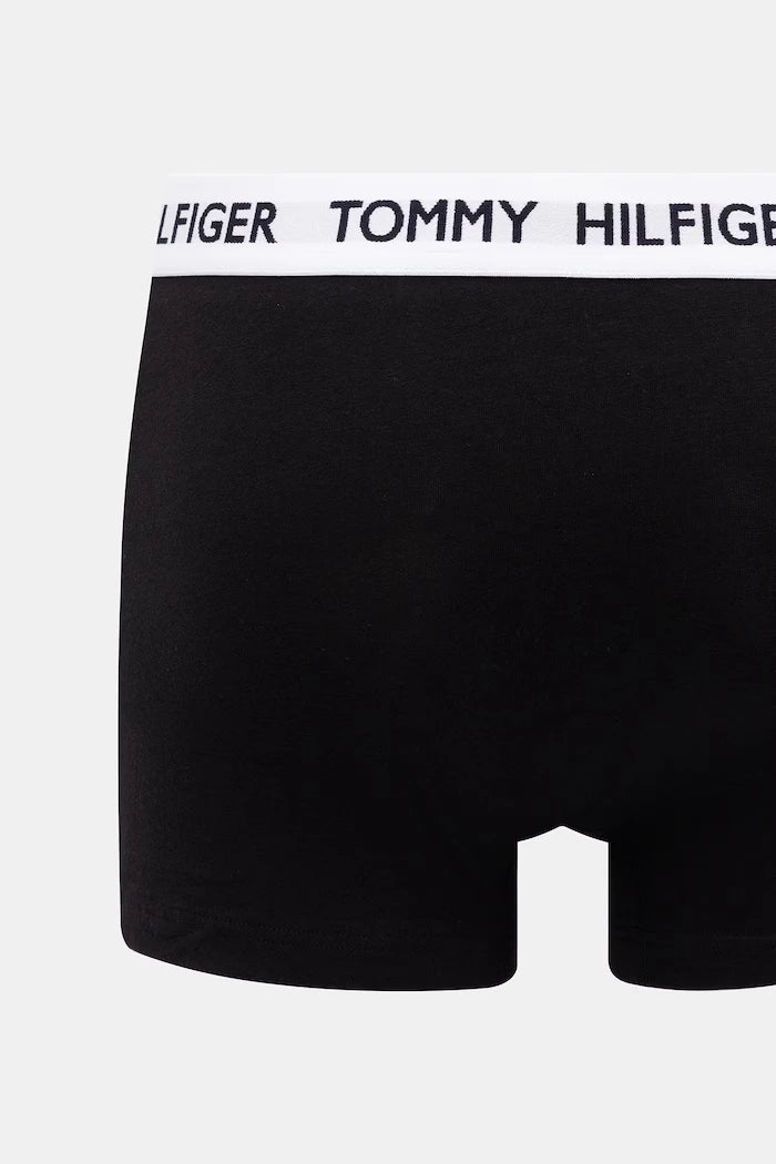 Tommy Hilfiger Erkek Pamuklu Elastan Boxer 3'lü