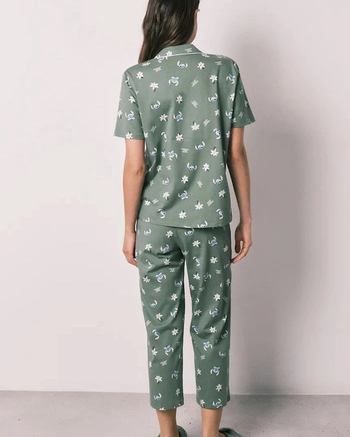 women'secret kadın pamuklu iki parçalı pijama