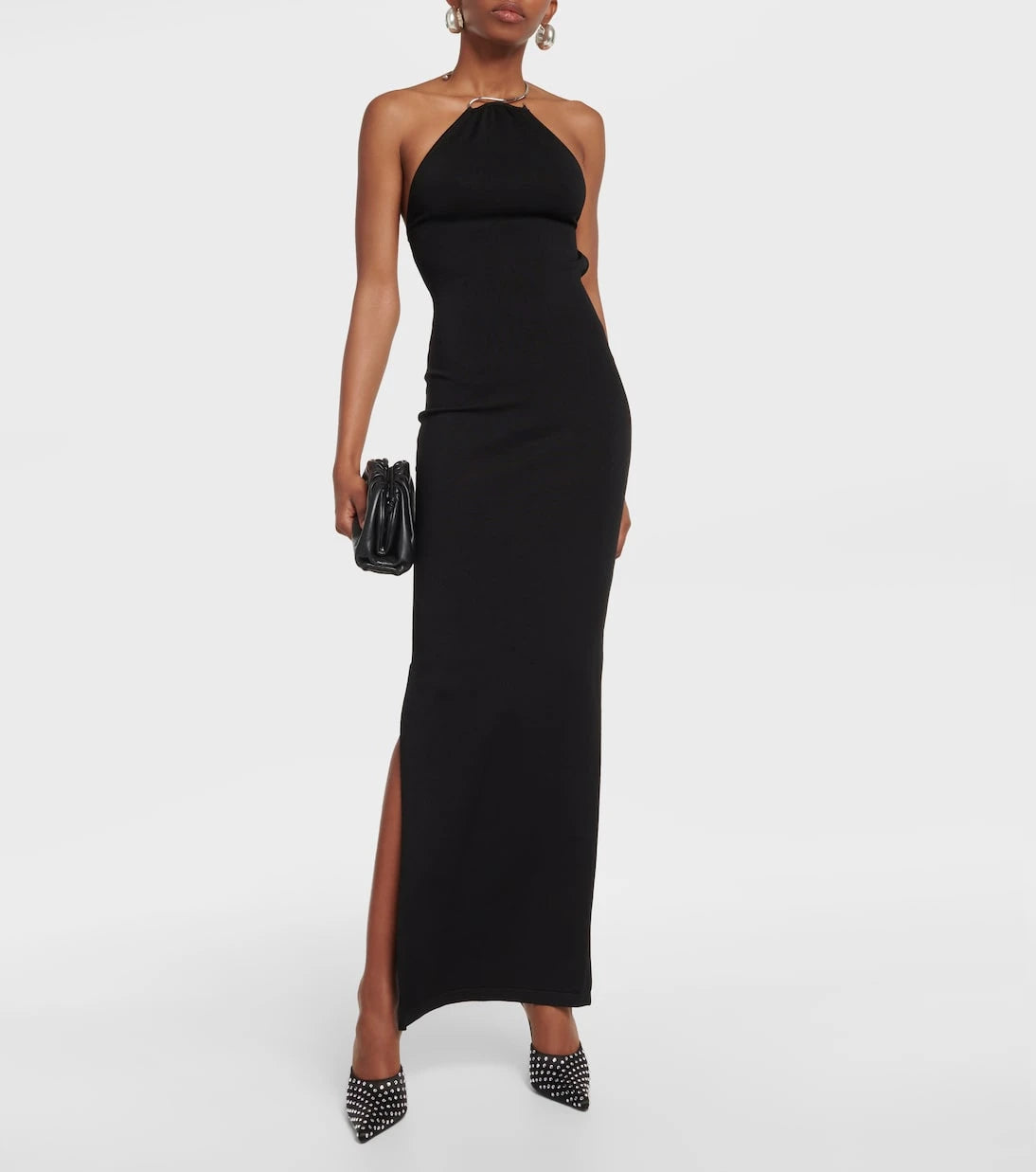 Aya Muse - Clava halterneck maxi dress