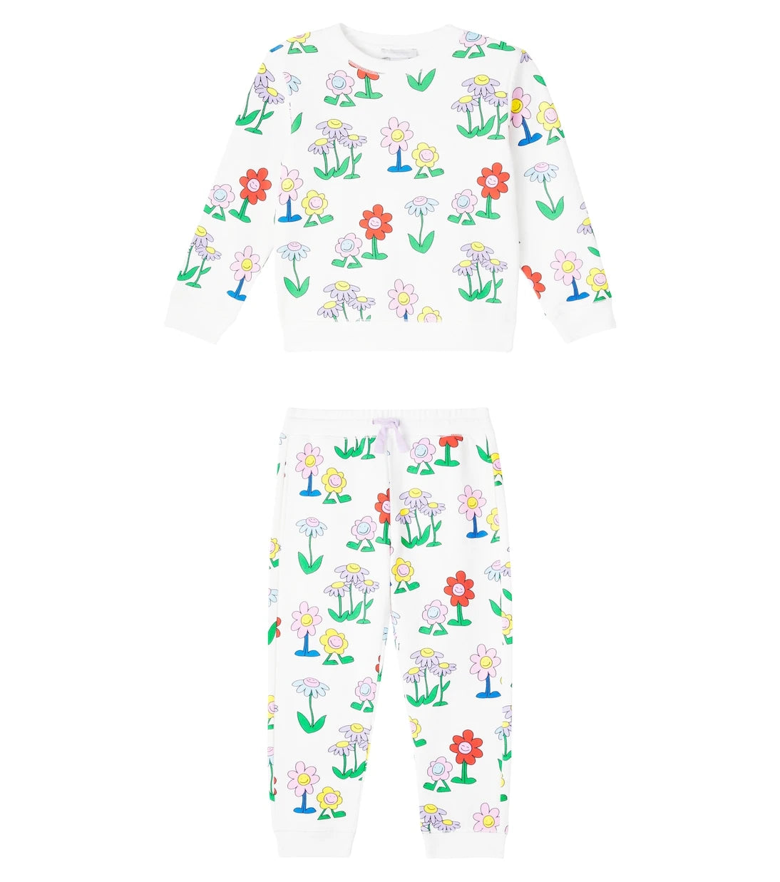 Stella McCartney Kids - Printed sweatshirt and sweatpants set
