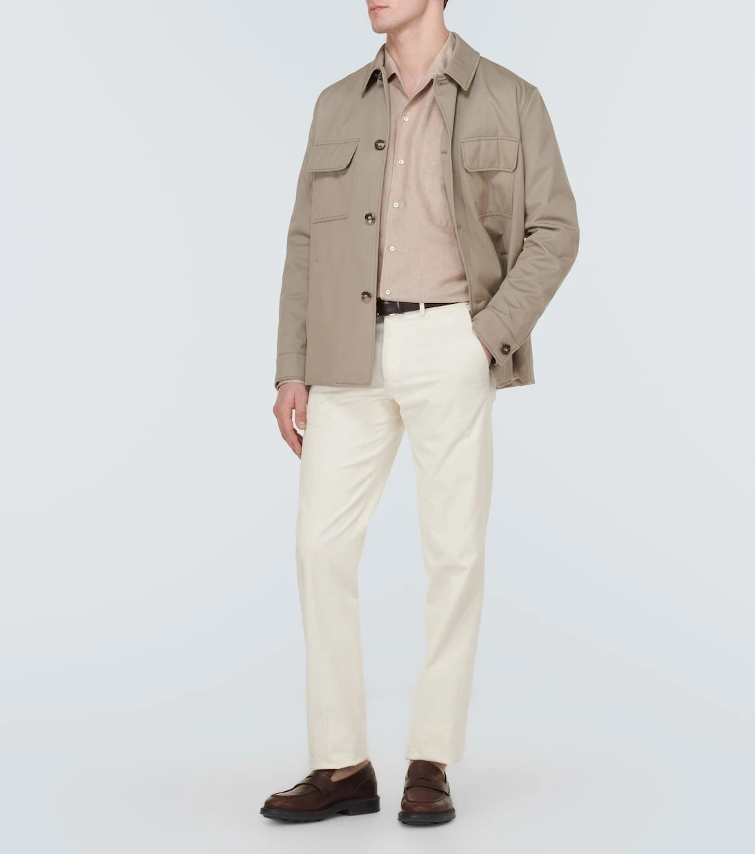 Loro Piana - André linen shirt