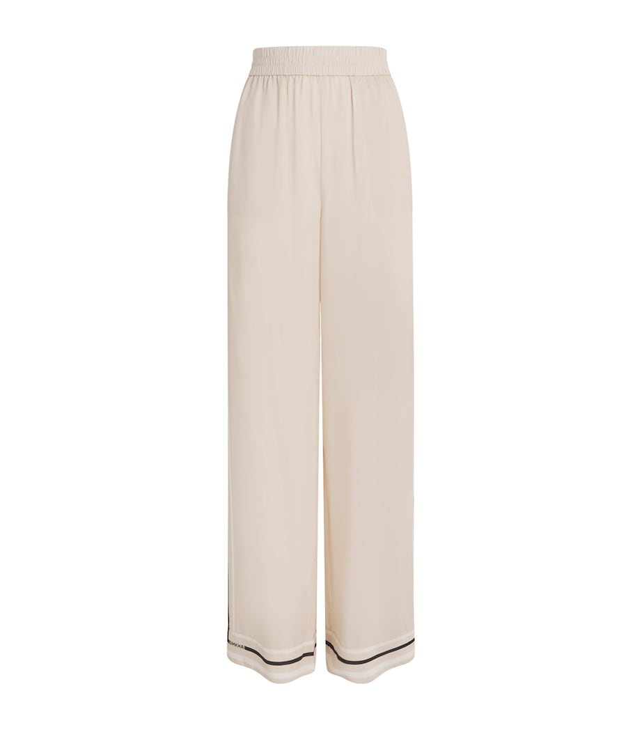 Thomson Wide-Leg Trousers SAND STRIPE