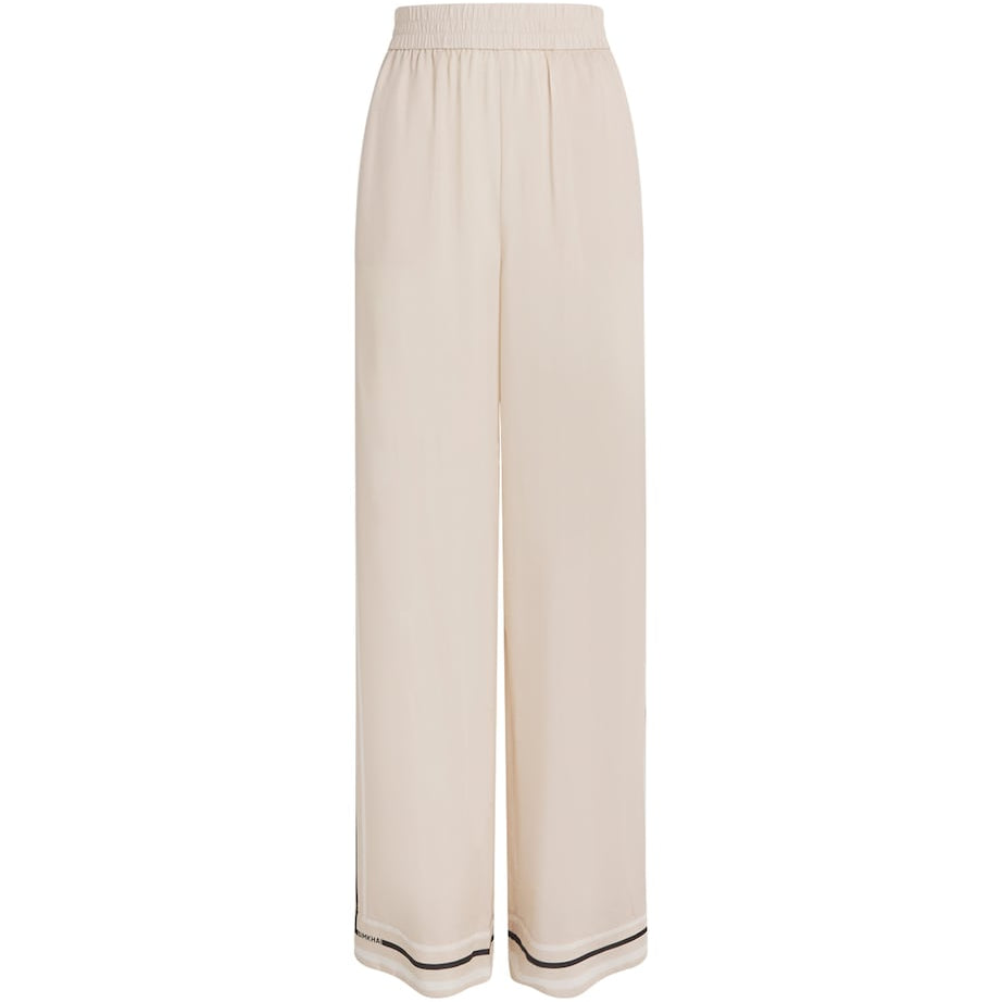 Thomson Wide-Leg Trousers SAND STRIPE