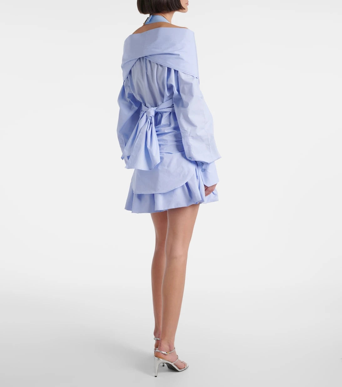 Patou - Draped cotton poplin blouse