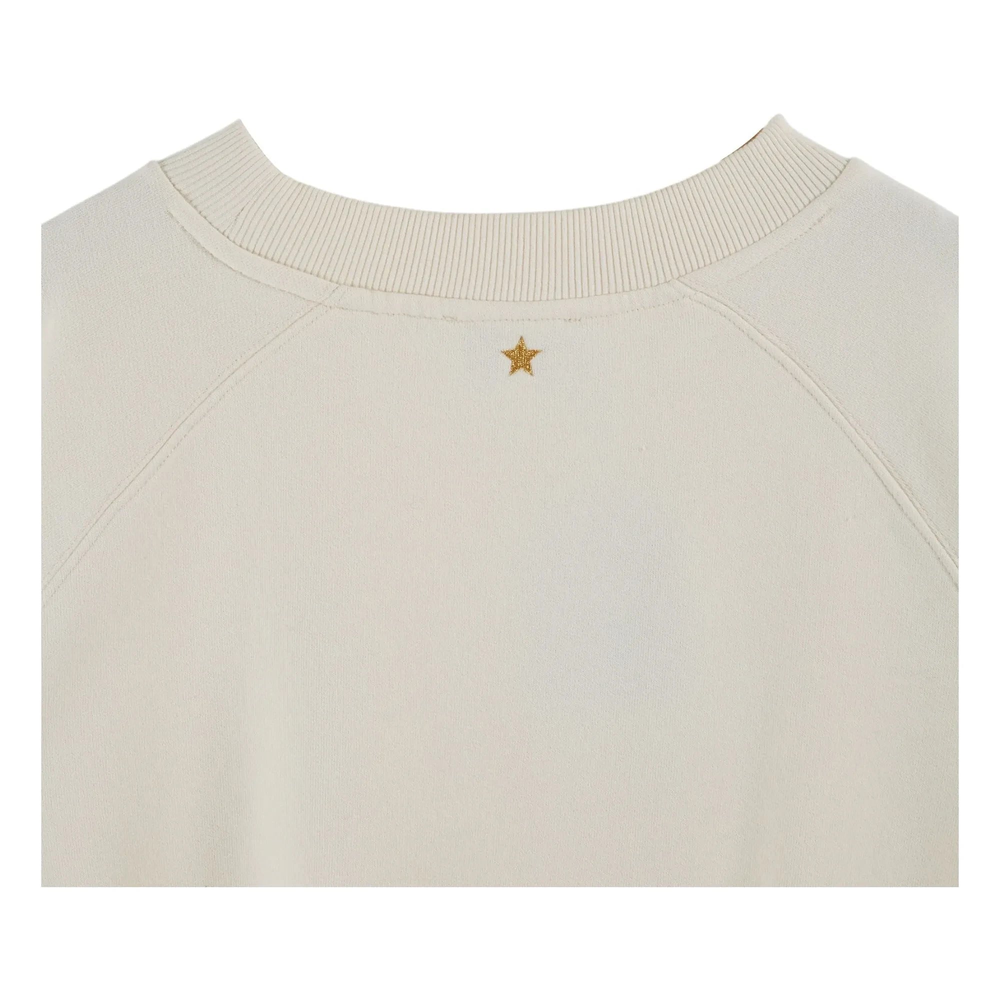 Emile et Ida - Carl Sigle organic cotton sweatshirt | Cream