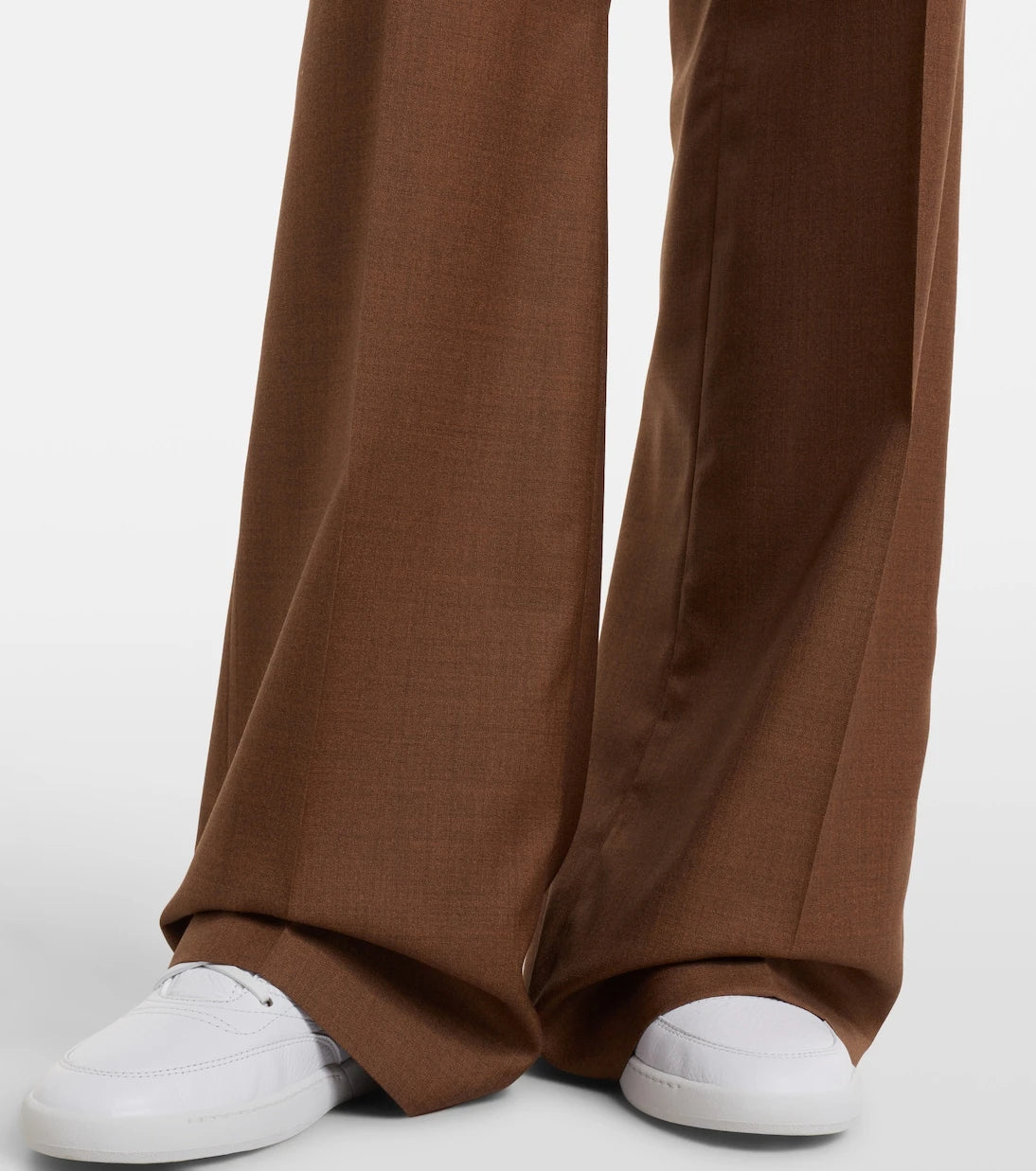 Gabriela Hearst - Vesta wool and silk flared pants