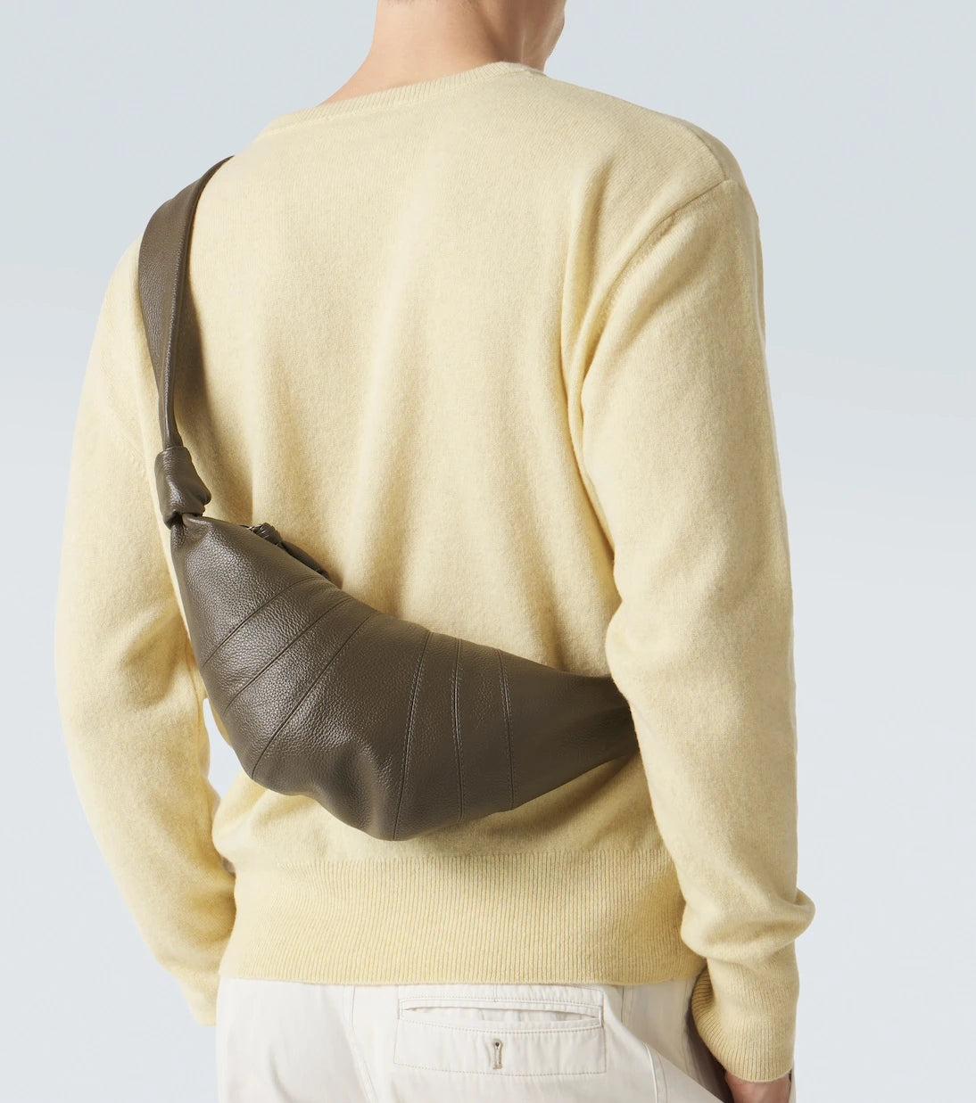 Lemaire - Croissant Small leather shoulder bag