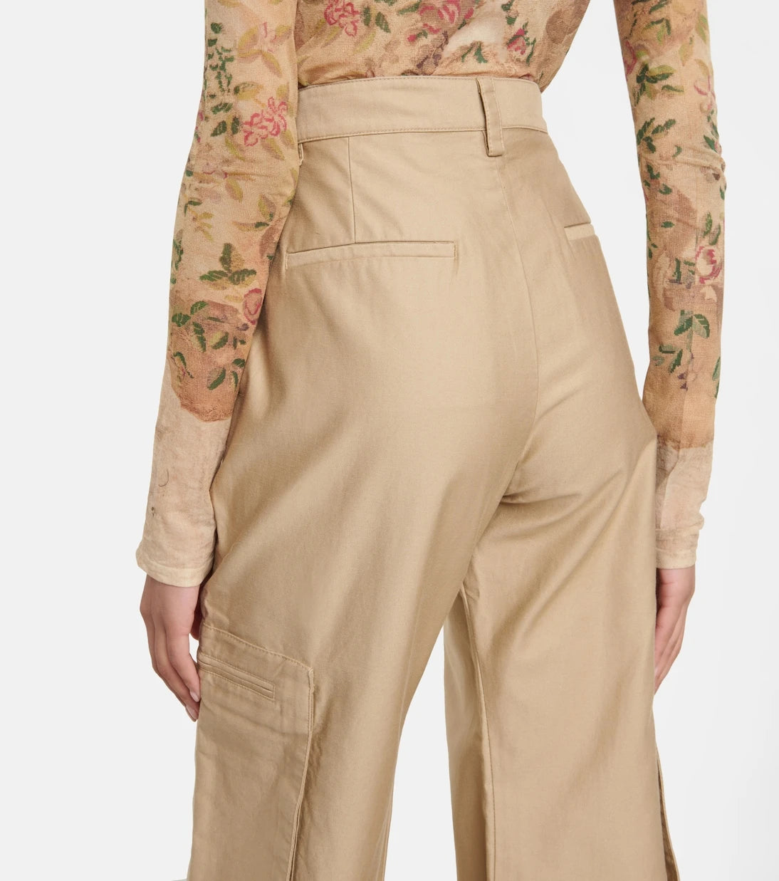 Amiri - Canvas wide-leg cargo pants