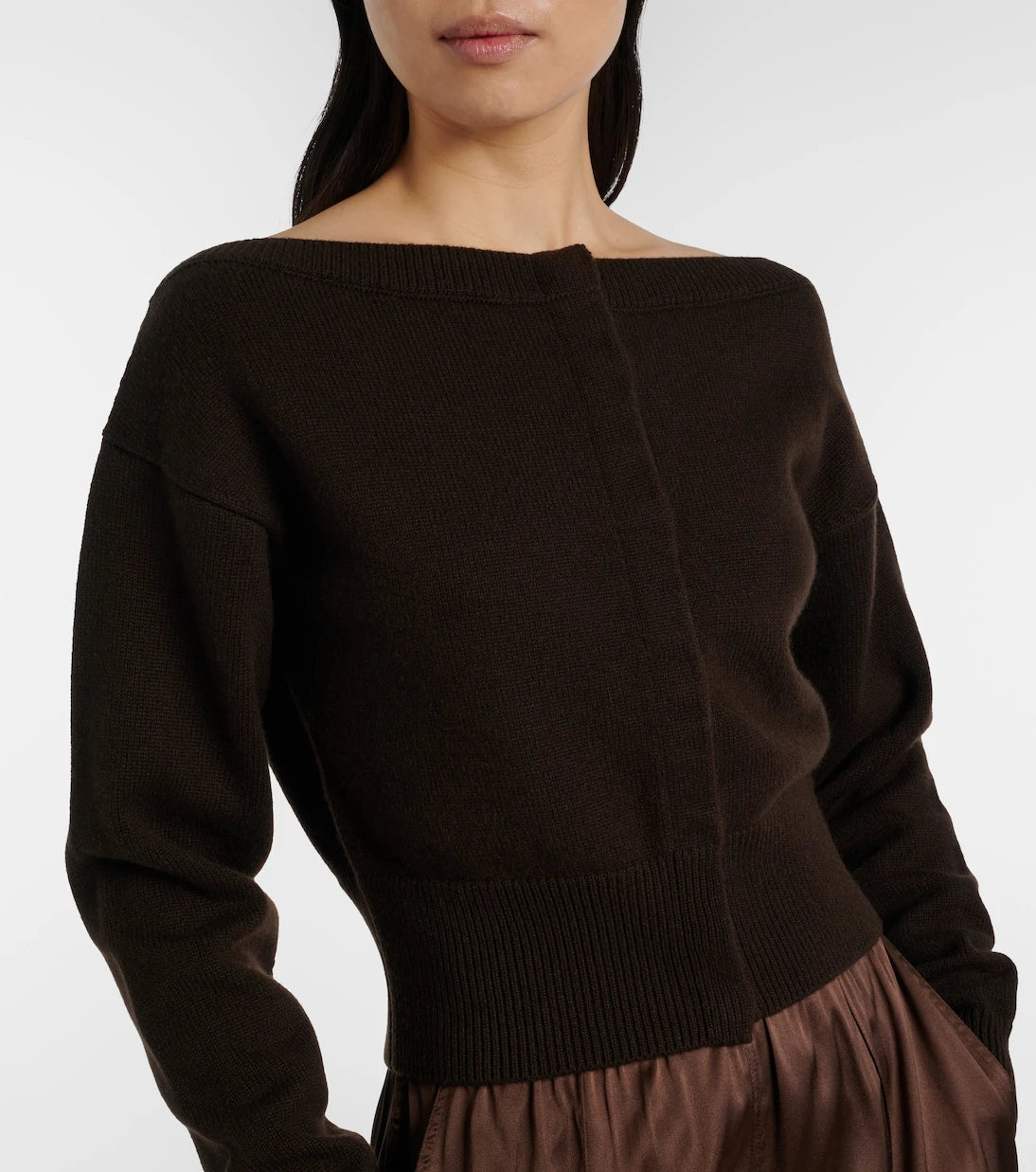 Tom Ford - Off-shoulder cashmere cardigan
