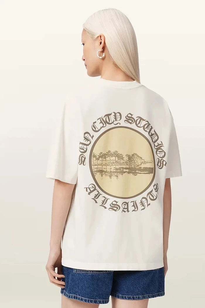 AllSaints тениска дамска от памук SUN