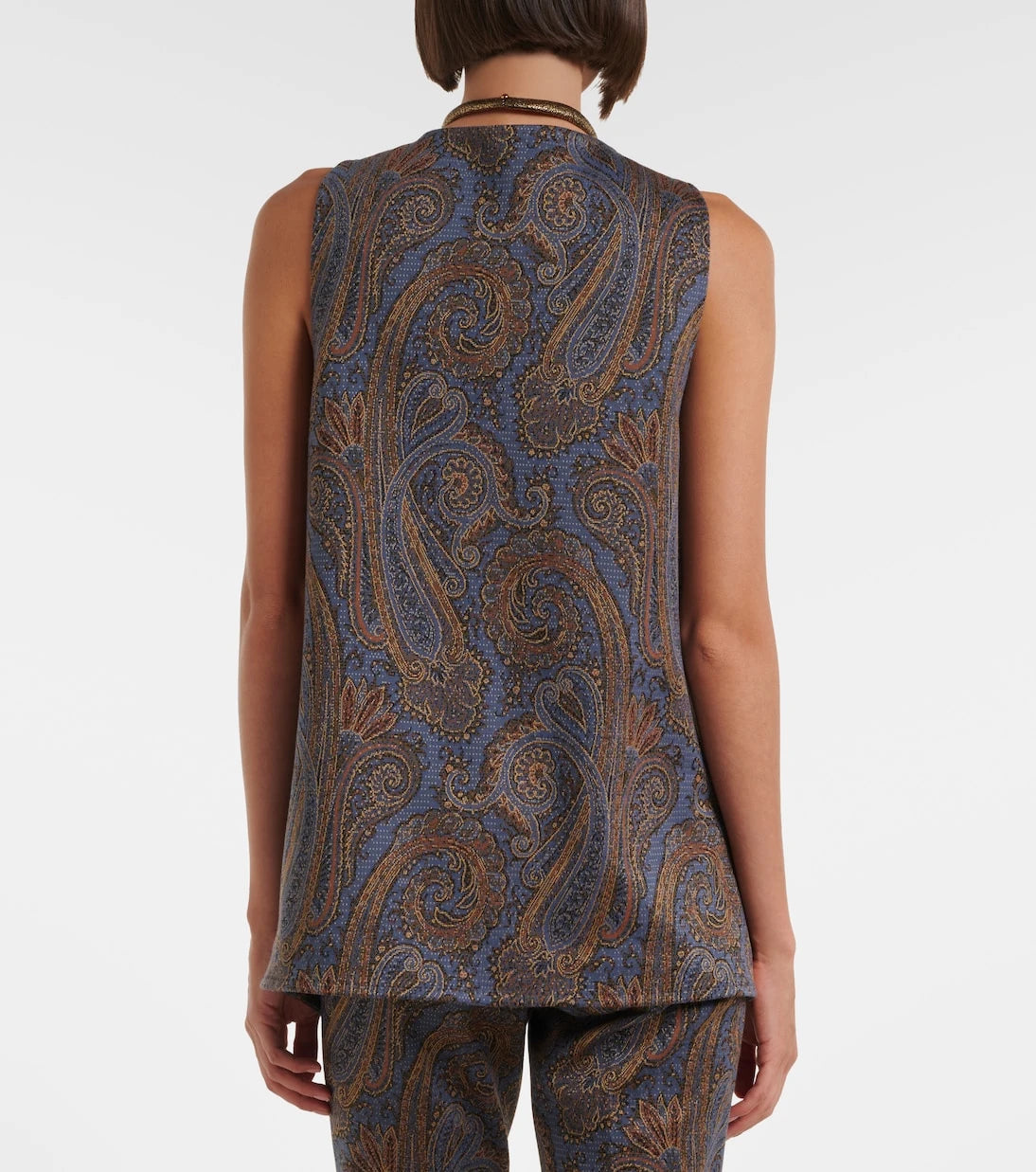 Etro - Paisley jacquard vest