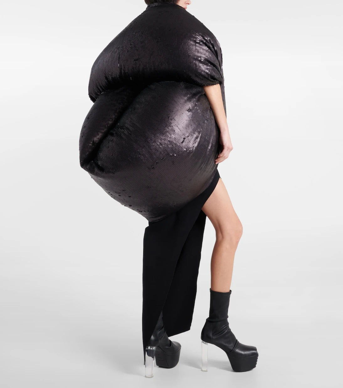 Rick Owens - Sequined down jacket