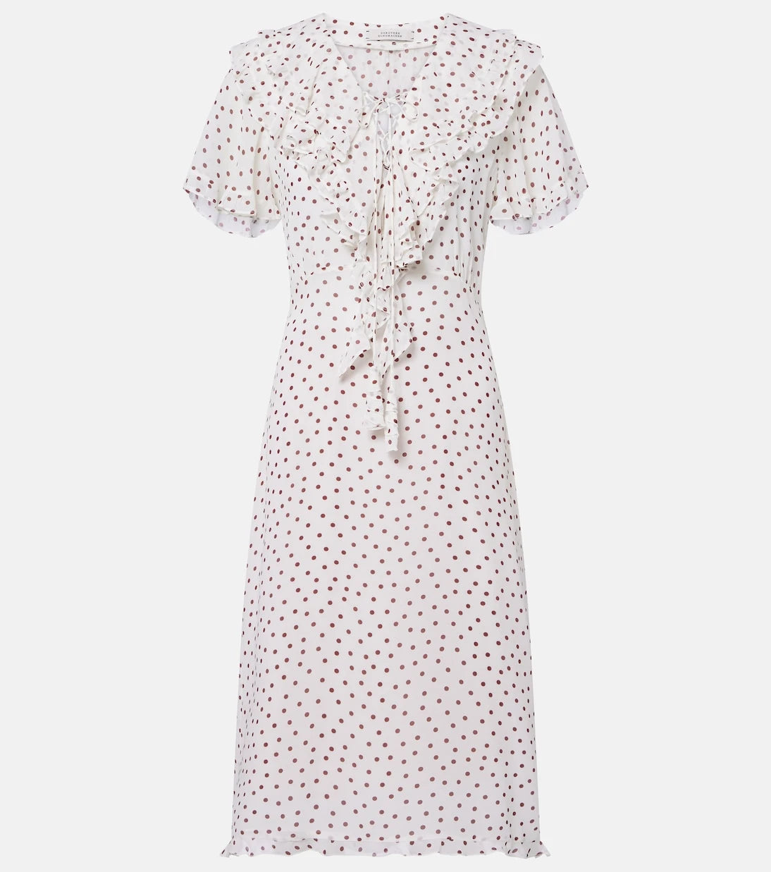 Dorothee Schumacher - Dancing Dots polka-dot georgette midi dress