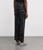 Printed Pause Trousers BLACK